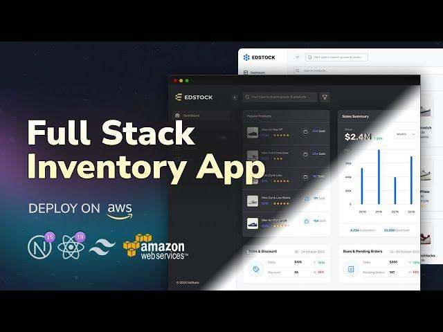 Build Nextjs Inventory Management Dashboard
